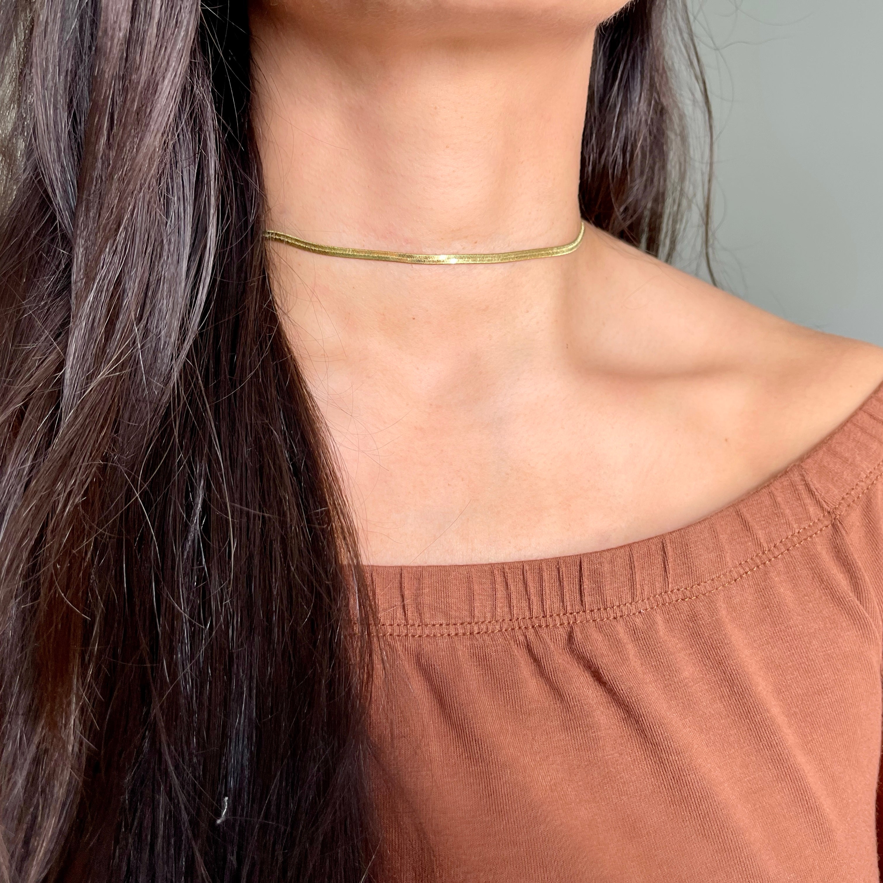 Herringbone Choker